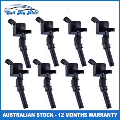 8 x Ignition Coils for Ford Explorer F150 F250 F350 MG ZT 4.6L, 5.4L & 6.8L Eng. - Image 1 of 3