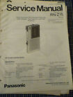 Panasonic RN-Z15 Micro Cassette Recorder Service Manual 