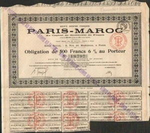 PARIS-MAROC (MAROC) (V) - Picture 1 of 1