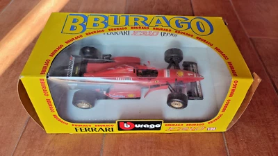 Ferrari F310 Formula 1 F1 BURAGO 1:24 Schumacher 1996 Vintage con scatola box - Immagine 1 di 4