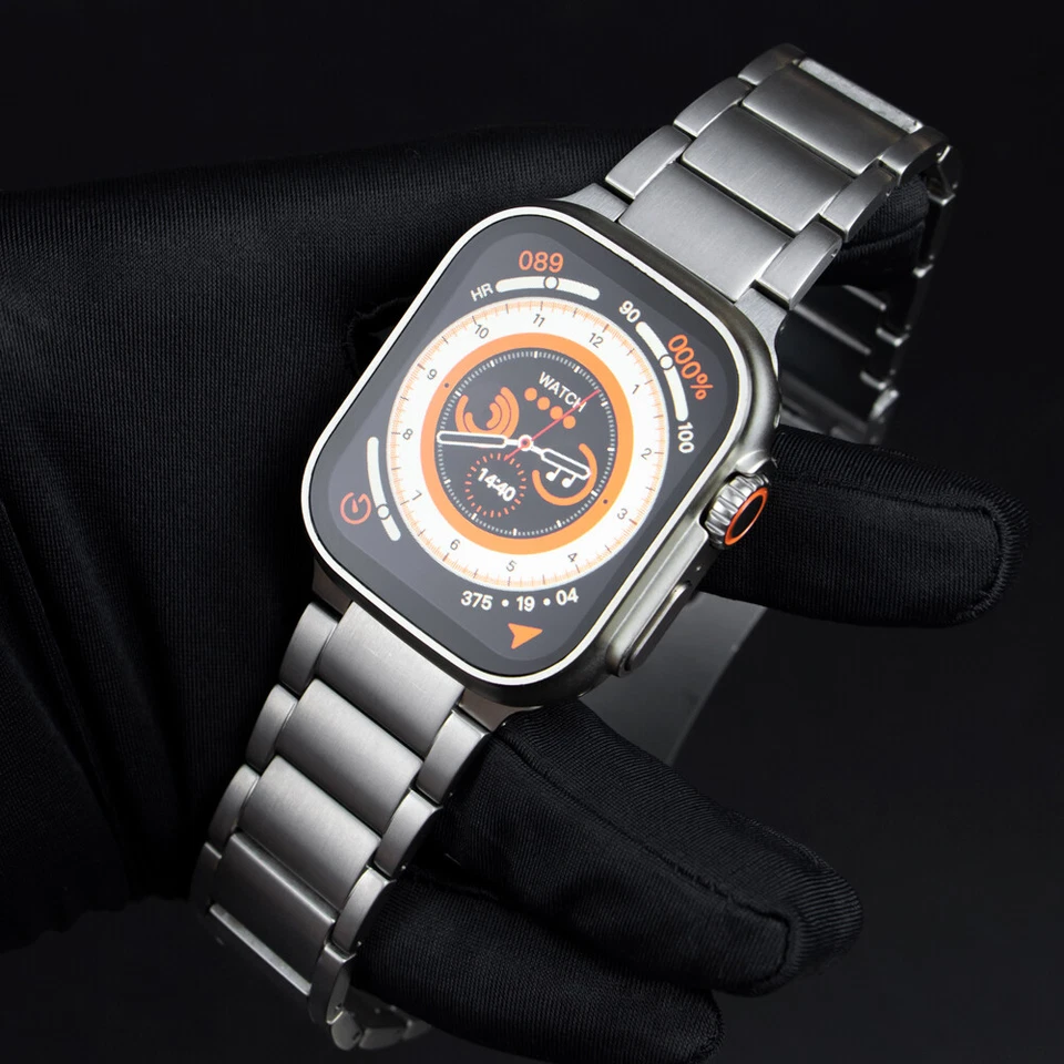 Titanium Metal Band Strap For Apple Watch Series 11 10 9 8 7 6 5 4 3 2 1 Ultra 3 - Image 1 of 4