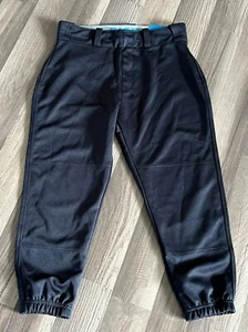 Easton ZONE 2 Fastpitch Softball Game/Practice Pant | Women’ | Solid Color BLACK - Picture 1 of 7
