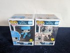 Funko Pop! Movies Vinyl: Tron - Tron #489 and Sark #490 Box Condition: Used
