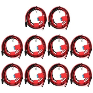 10PCS DC Power Cable For Motorola Mobile Radio GM300 GM338 CDM750 CDM1250 M1225 - Afbeelding 1 van 4