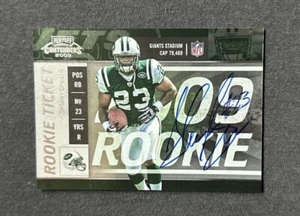 *2009 Playoff Contenders Rookie Ticket #121 Shonn Greene Auto !!! - Picture 1 of 2