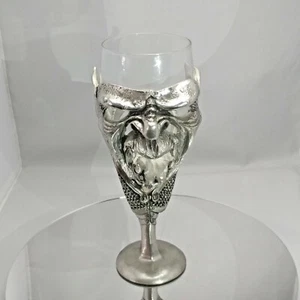 Royal Selangor Orc Lord of the Rings Pewter Wine Glass - Picture 1 of 11