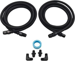 7 Ft 6AN transmission cooler lines Compatible with 4L60 700R4 TH350 TH400 - Picture 1 of 8