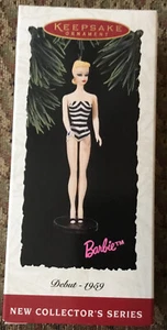 Hallmark 1994 Barbie Ornament 1959 Debut 1st Box Nostalgic Series Keepsake - Picture 1 of 2