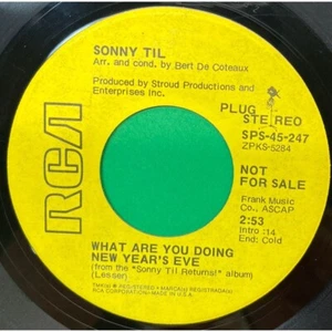 Sonny Til What Are You Doing New Years Eve 45 Soul Promo RCA - Picture 1 of 6