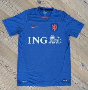 Netherlands Holland Soccer Jersey Mens Medium Blue Nike KNVB Futbol Dri-Fit - Picture 1 of 8