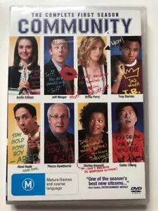 Community: Complete First Season (DVD, 2010) Region 4 PAL Comedy TV Show - Bild 1 von 1