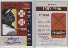 2013 Panini America's Pastime Majestic Marks /25 Tony Pena #MM-TP Auto