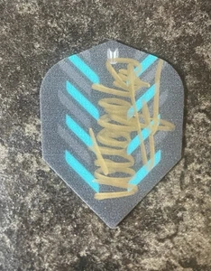 DARTS: ROB CROSS 'VOLTAGE' SIGNED DART FLIGHT+COA **PROOF** - Picture 1 of 2