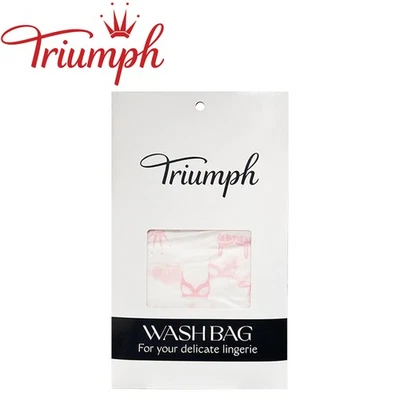 Bolsa de lavado Triumph delicada malla cremallera ropa de lavandería lencería sujetador bolsa de lavado Foto 1 de 4