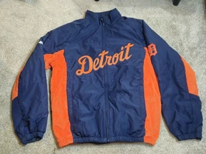 Small MAJESTIC Detroit Tigers Fleece Lined Jacket Men’s MLB  - Picture 1 of 6
