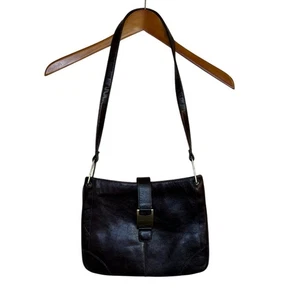 Milleni Purse Women Brown Leather Shoulder Bag Crossbody Handbag Classic Chic - Picture 1 of 9