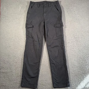 American Eagle Hose Herren 32x32 schwarz Cargo khaki flexibel verstellbarer Bund - Bild 1 von 11