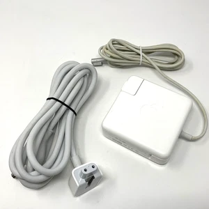 Genuine Apple 85W MagSafe Power Adapter A1343 L-Tip MacBook Pro AC Charger White - Picture 1 of 10
