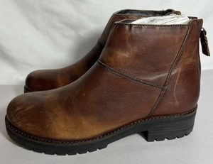 SoftWalk New Elmhurst Bootie Dunkelbraun Used-Look Größe 12M Stiefelette - Bild 1 von 11