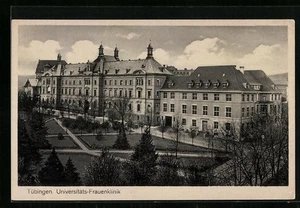 Ansichtskarte Tübingen, Universitäts-Frauenklinik mit Anlagen - Picture 1 of 2