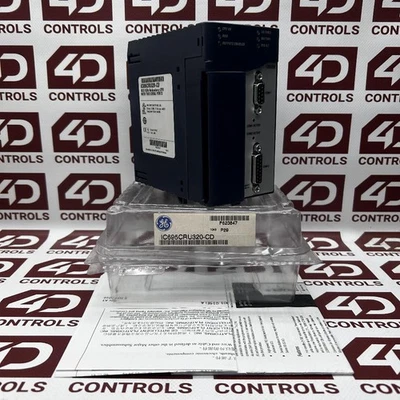 IC695CRU320 | GE Fanuc | 1GHz Redundancy CPU, 2 Serial Ports, Opened (NSO), CD - Imagen 1 de 2