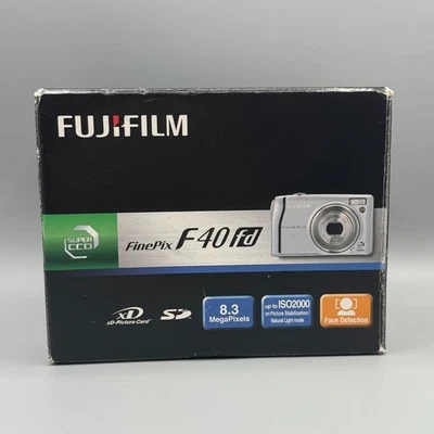 Fujifilm FinePix F40fd 8.3MP Digitalkamera Kamera Fotoapparat Foto - Bild 1 von 4