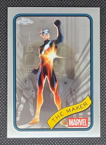 2025 Topps Chrome Marvel The Maker - Base Set #74 - Picture 1 of 2