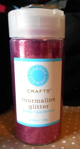 Martha Stewart Turmalin Glitzer 4,58 Oz. Pink EK Crafts Fine WOW - Bild 1 von 4