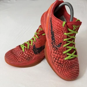 Nike Zoom Kobe 6 Protro GS Reverse Grinch FV9676-600 Size 6.5 Men Or Wmn Sz 8 - Picture 1 of 24
