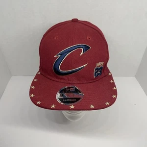 New Era Rare HTF Cavs LeBron #23 James Trophies Snapback Used - Picture 1 of 12