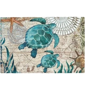 Juego de 6 manteles Ocean Life Hawaii vajilla tortuga marina - Imagen 1 de 8