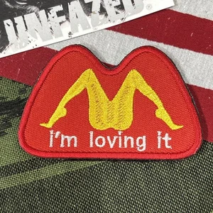 I’m Lovin It… Morale Patch ~ 2x3 Hook & Loop Gear Patch - Bild 1 von 4