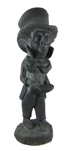 Zeckos Alice im Wunderland Verrückter Hutmacher Garten Terrasse Statue - Bild 1 von 5