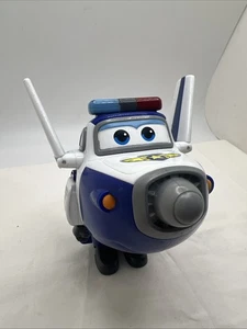 Super Wings 3" Transforming Paul Police Plane Actionfigur - Bild 1 von 4
