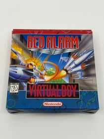 Red Alarm Nintendo Virtual Boy CIB Complete In Box