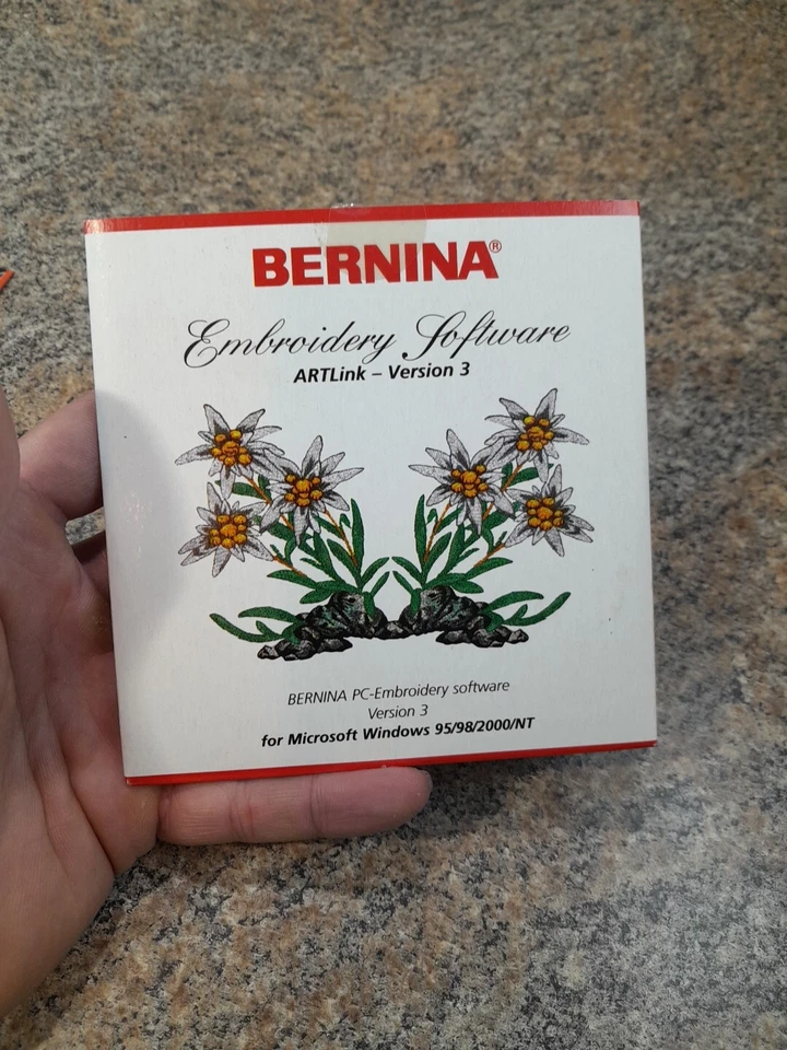BERNINA Artista Sticksoftware ARTLink 3 Microsoft 95/98/2000/NT - Bild 1 von 3