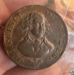 GB 1797 Half Penny Token