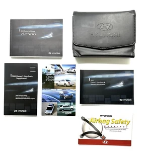 2010 Hyundai Tucson Owners Manual w/ Case OEM - Picture 1 of 11