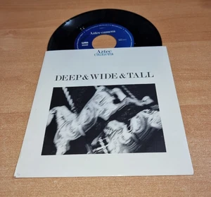 AZTEC CAMERA Deep & wide & tall 7" SPAIN PROMO SINGLE VINYL ULTRA RARE 1987 - Picture 1 of 3