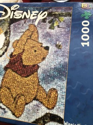 NEW Disney Photomosaics Jigsaw Puzzle Pooh SEALED Bag - Image 1 of 4