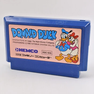Famicom DONALD DUCK Cartridge Only Nintendo fc - Image 1 of 2