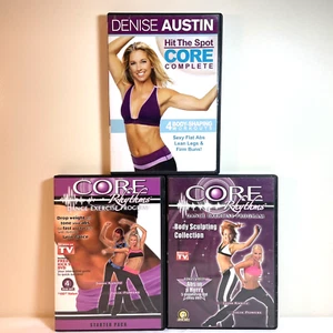CORE RHYTHMS & DENISE AUSTIN WORKOUT (DVD) Fitness Gesundheit Übung Body-Shaping - Bild 1 von 16