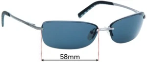 Lentes de repuesto para gafas de sol SFx se adaptan a Arnette Stallion An3029 - 58 mm de ancho - Imagen 1 de 6