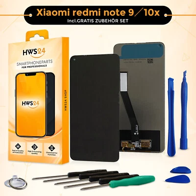 HWS24 Display für Xiaomi redmi note 9 / 10X Full HD Bildschirm Touch Screen PREMIUM