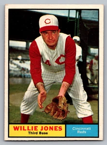 1961 TOPPS #497 WILLIE JONES REDS - Picture 1 of 3
