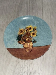 Vincent Van Gogh Decorative Plate SUNFLOWERS - Van Gogh Experience Collect NIB - Picture 1 of 7