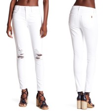 $189 Joe's Distressed Skinny Ankle Jeans In Celine Size 28