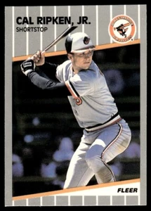 1989 Fleer Glossy Cal Ripken Jr. #617 - Picture 1 of 2