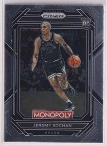 2022-23 Panini Prizm Monopoly #80 Jeremy Sochan RC - Picture 1 of 1