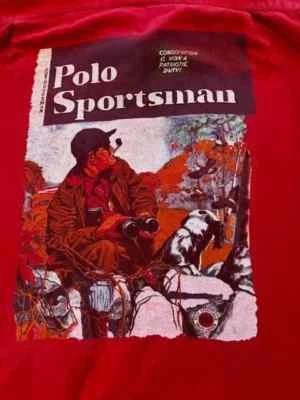 Polo Ralph Lauren Sportsman Red Flannel Western Fishing Hunting Aztec Shirt  L - Image 1 of 4